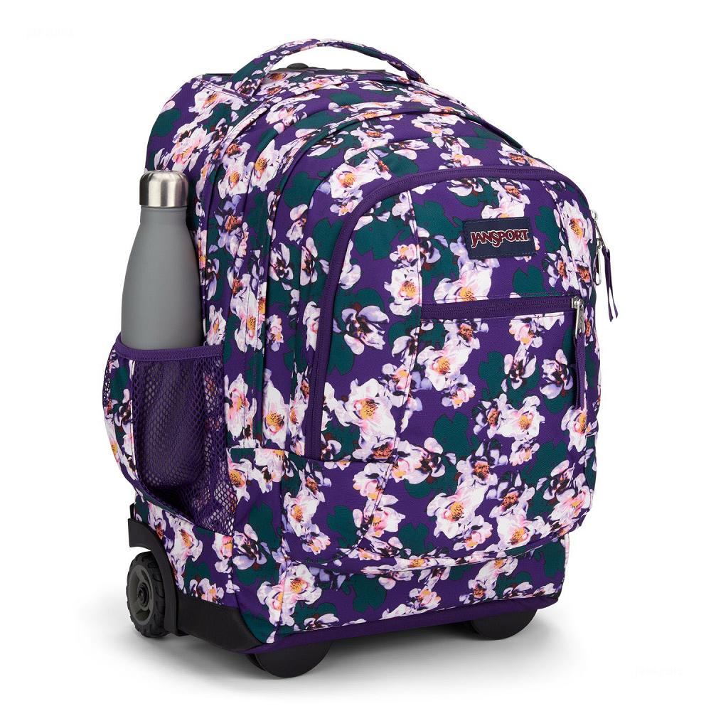 Purple JanSport Driver 8 Rolling Backpacks | IL_JS09B