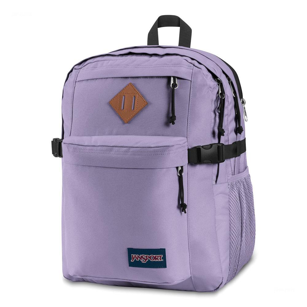 Purple JanSport Main Campus Laptop Backpacks | IL_JS177