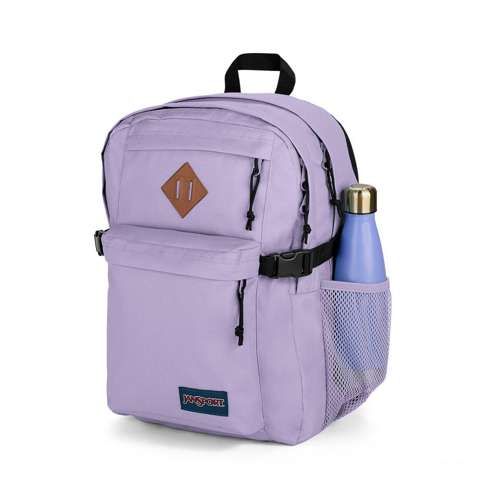 Purple JanSport Main Campus Laptop Backpacks | IL_JS177