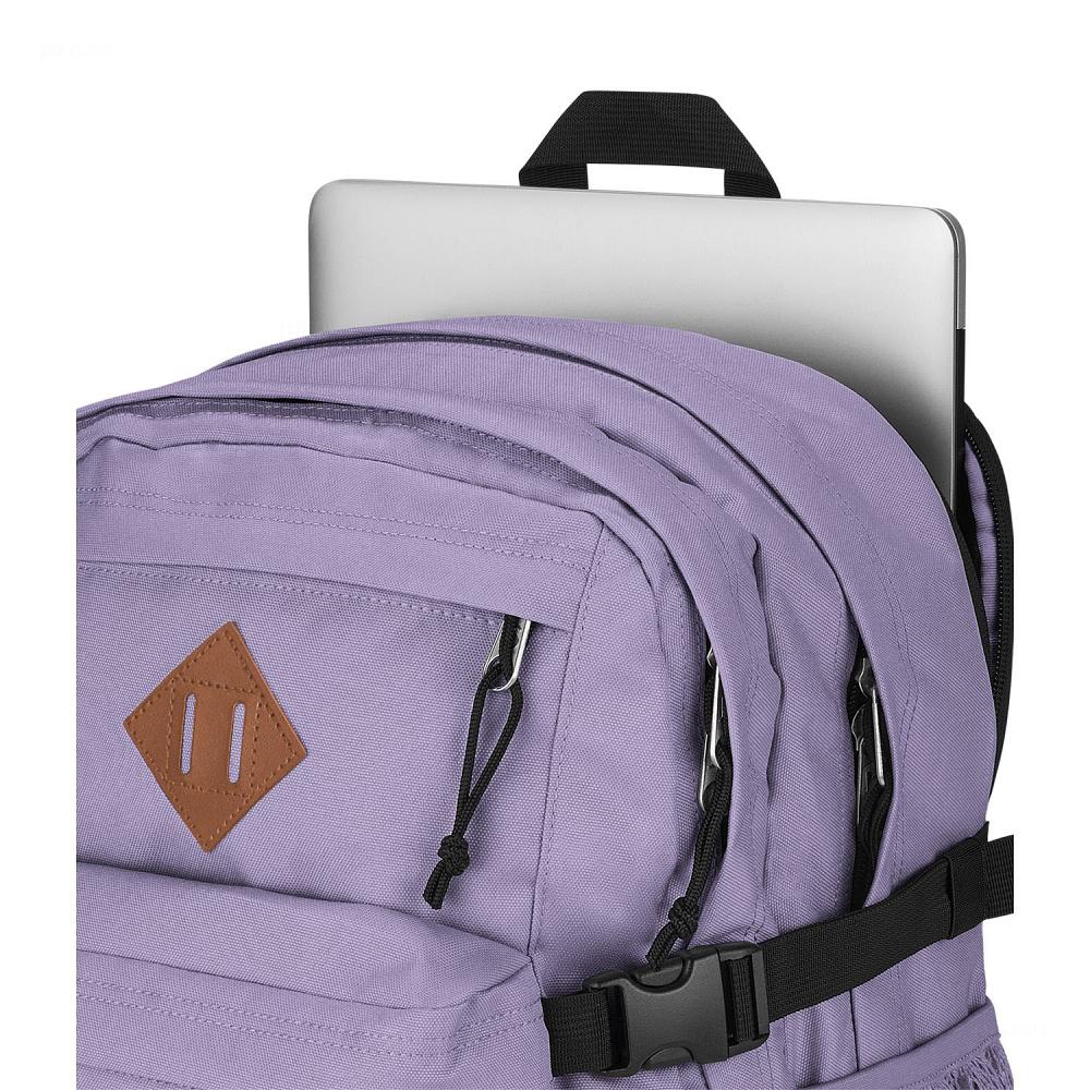 Purple JanSport Main Campus Laptop Backpacks | IL_JS177