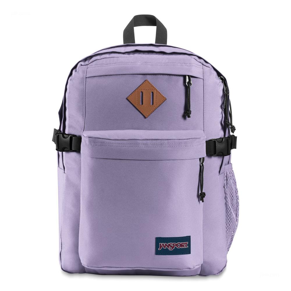 Purple JanSport Main Campus Laptop Backpacks | IL_JS177