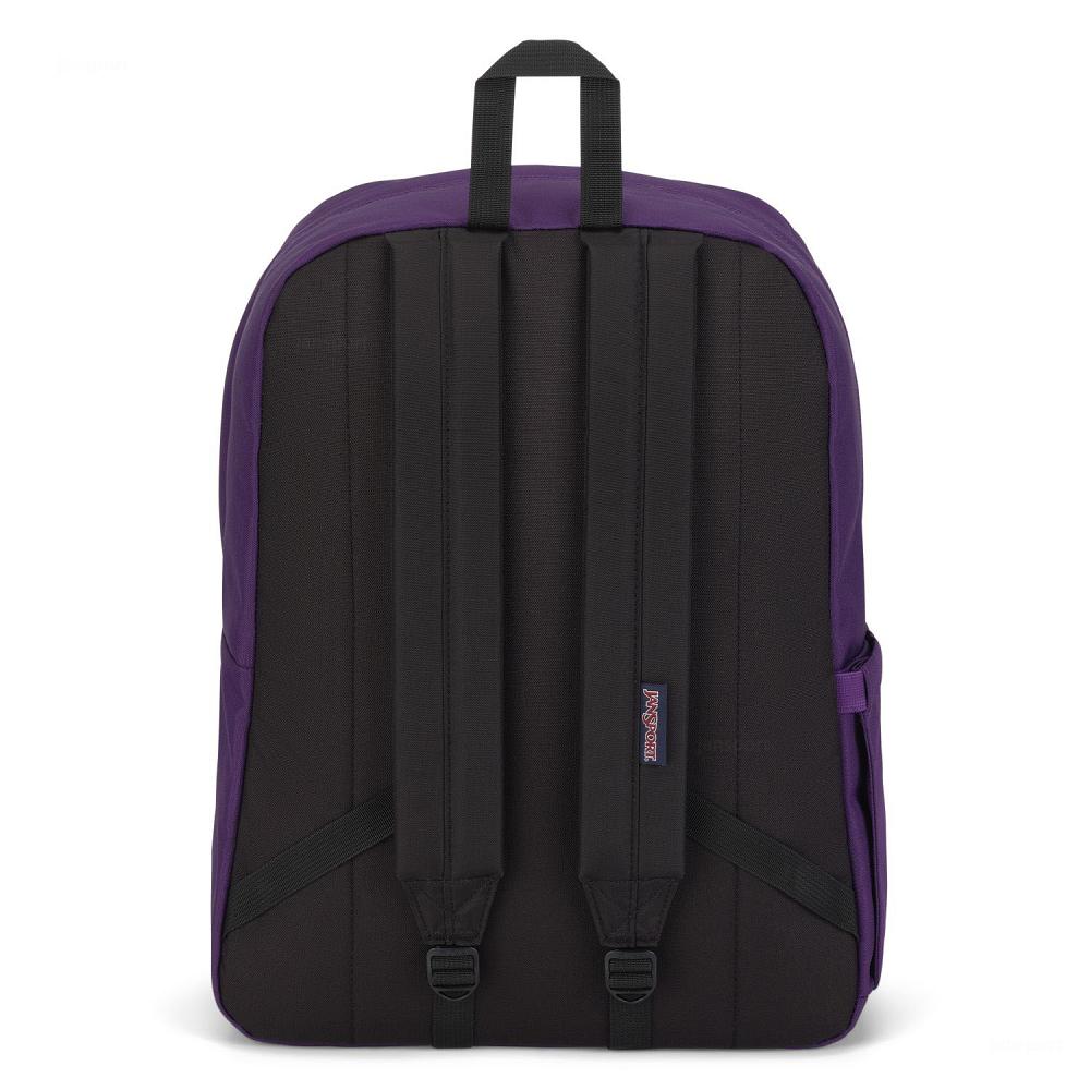 Purple JanSport SuperBreak® Plus Laptop Backpacks | IL_JS427