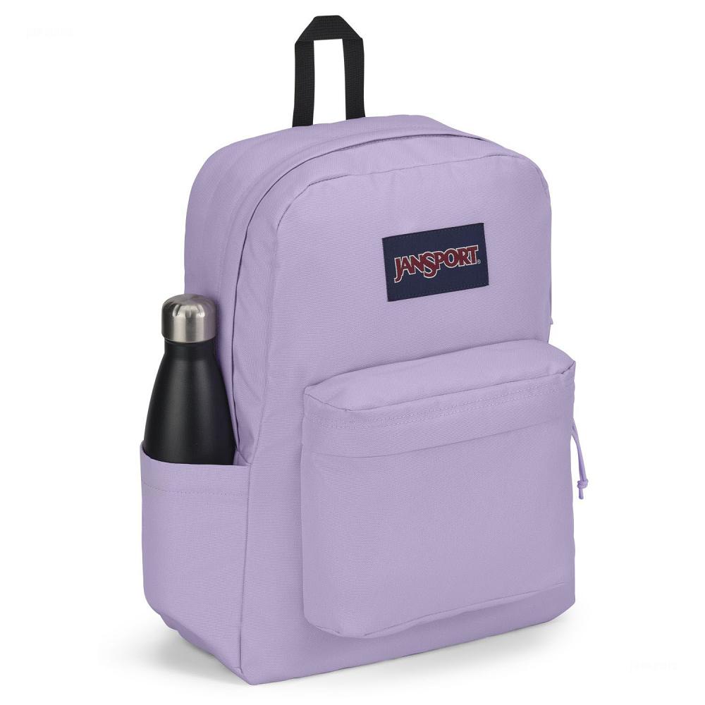 Purple JanSport SuperBreak® Plus School Backpacks | IL_JS066