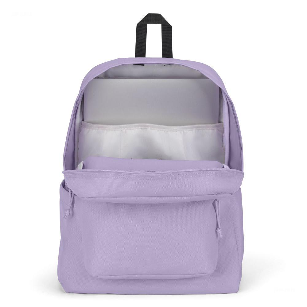 Purple JanSport SuperBreak® Plus School Backpacks | IL_JS066