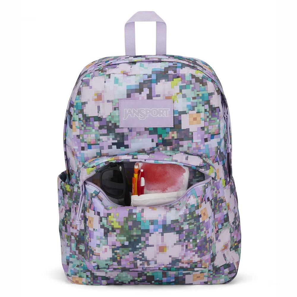 Purple JanSport SuperBreak® Plus School Backpacks | IL_JS536