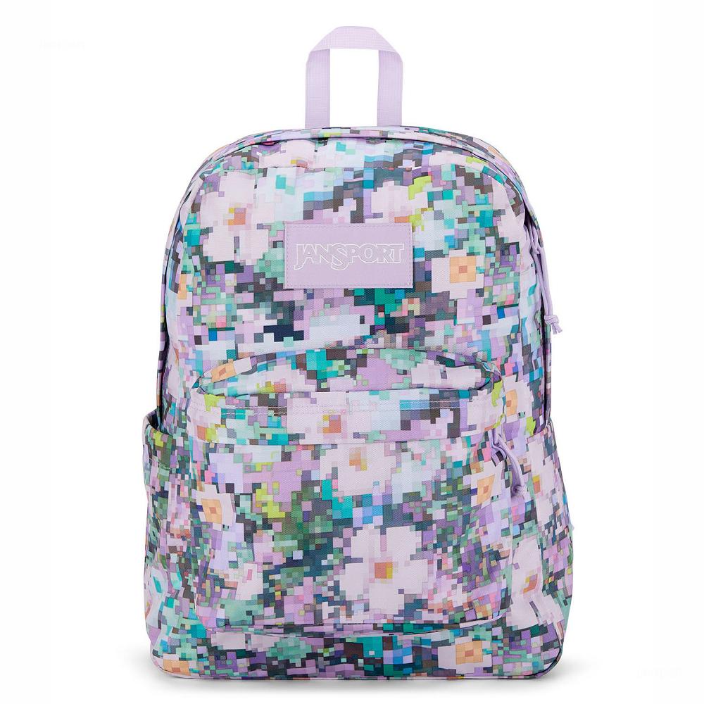 Purple JanSport SuperBreak® Plus School Backpacks | IL_JS536