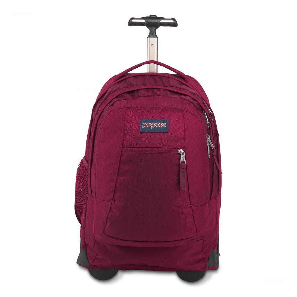 Red JanSport Driver 8 Rolling Backpacks | IL_JS217