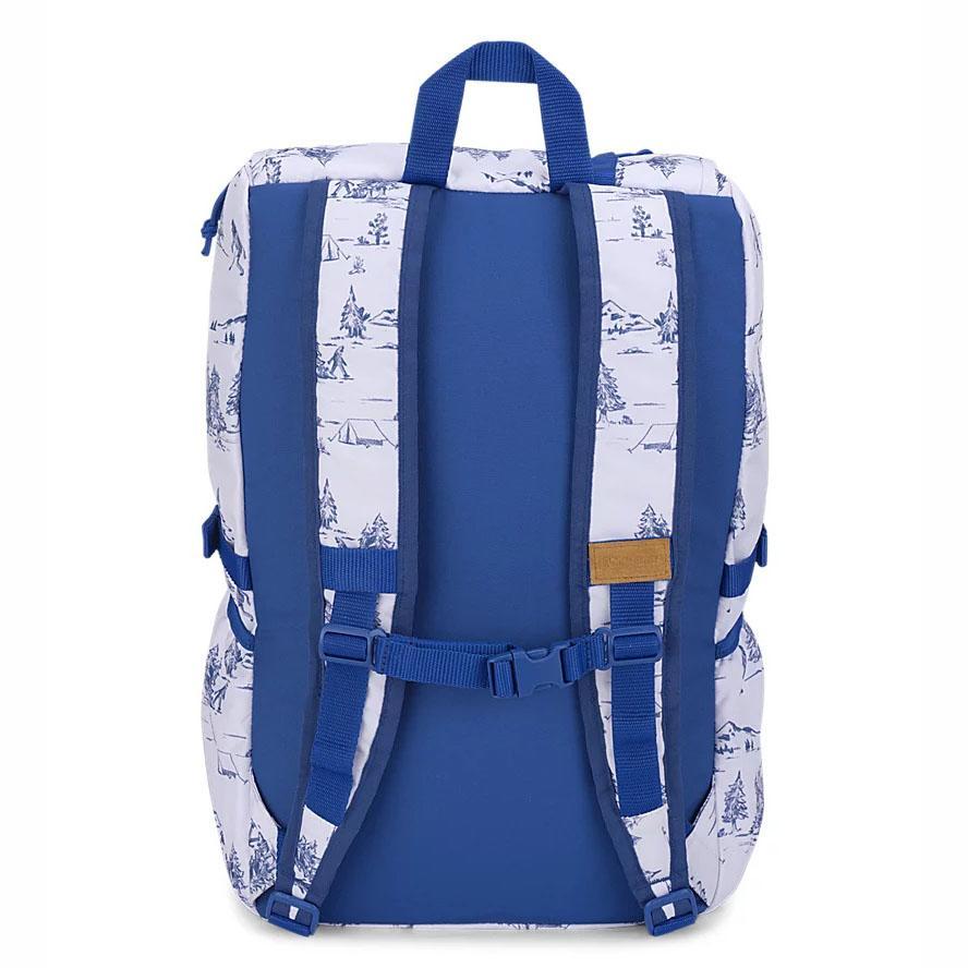 White / Blue JanSport Hatchet Hiking Backpacks | IL_JS019