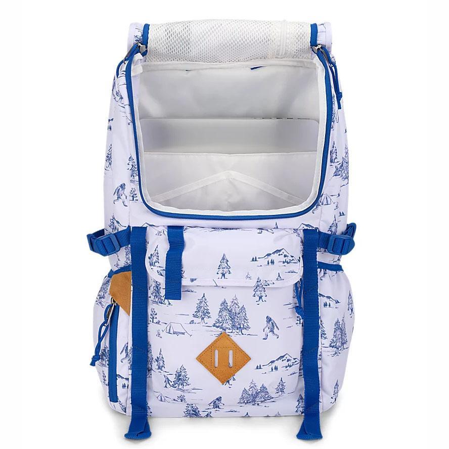 White / Blue JanSport Hatchet Hiking Backpacks | IL_JS019