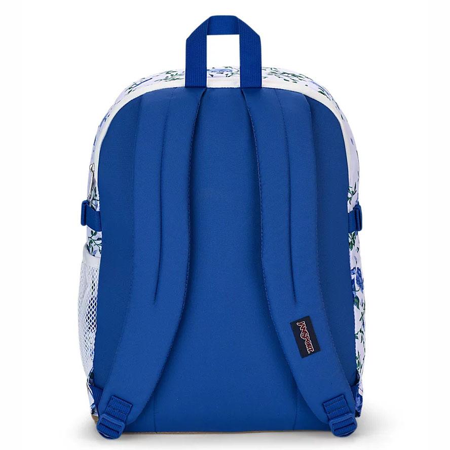 White / Blue JanSport SUEDE CAMPUS School Backpacks | IL_JS311