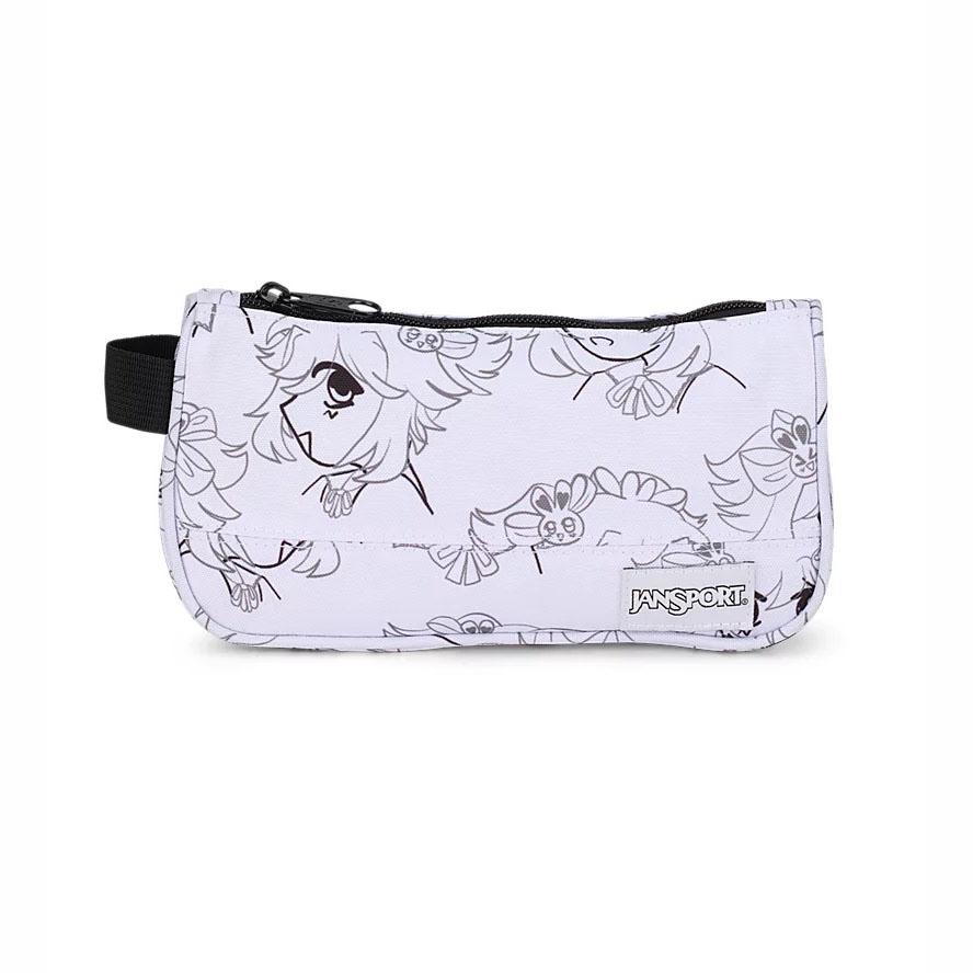 White JanSport Medium Accessory Pouch Pencil Cases | IL_JS492