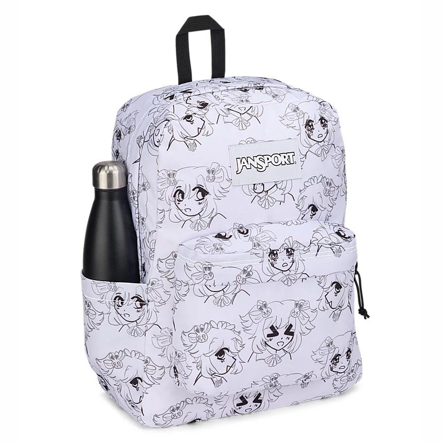 White JanSport SuperBreak® Plus Laptop Backpacks | IL_JS127