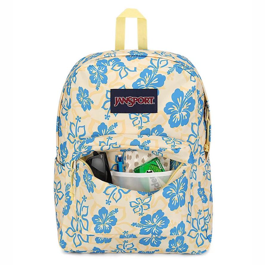 Yellow / Blue JanSport SuperBreak® School Backpacks | IL_JS24B