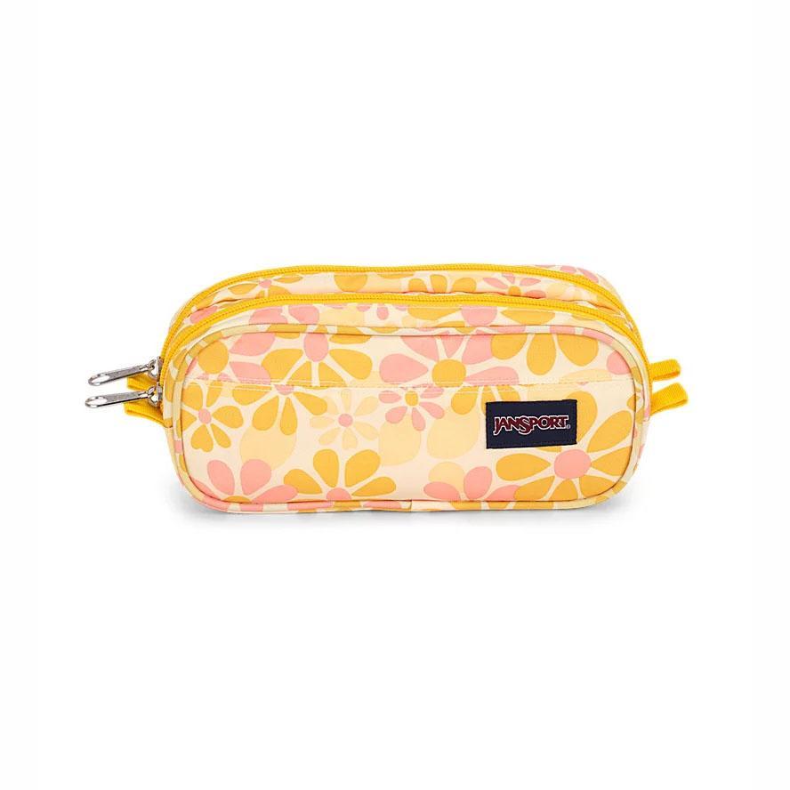 Yellow JanSport Large Accessory Pouch Pencil Cases | IL_JS502