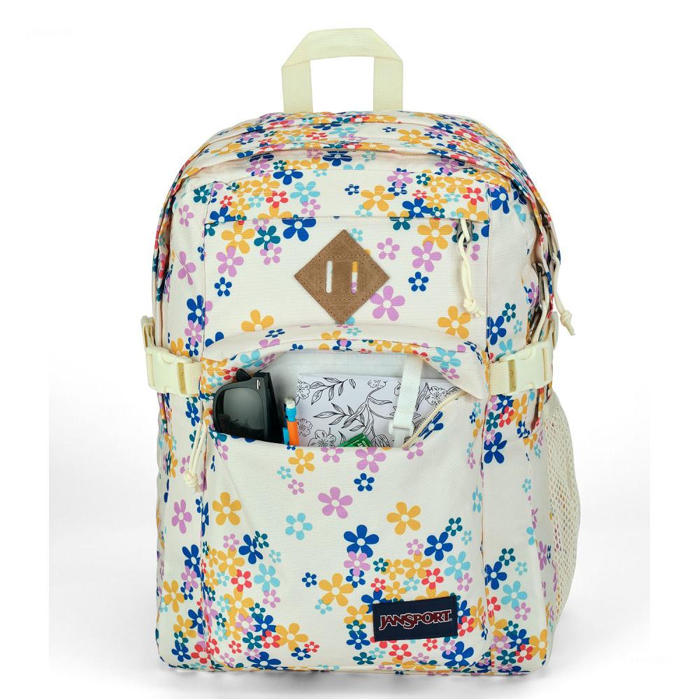 Yellow JanSport Main Campus Laptop Backpacks | IL_JS087