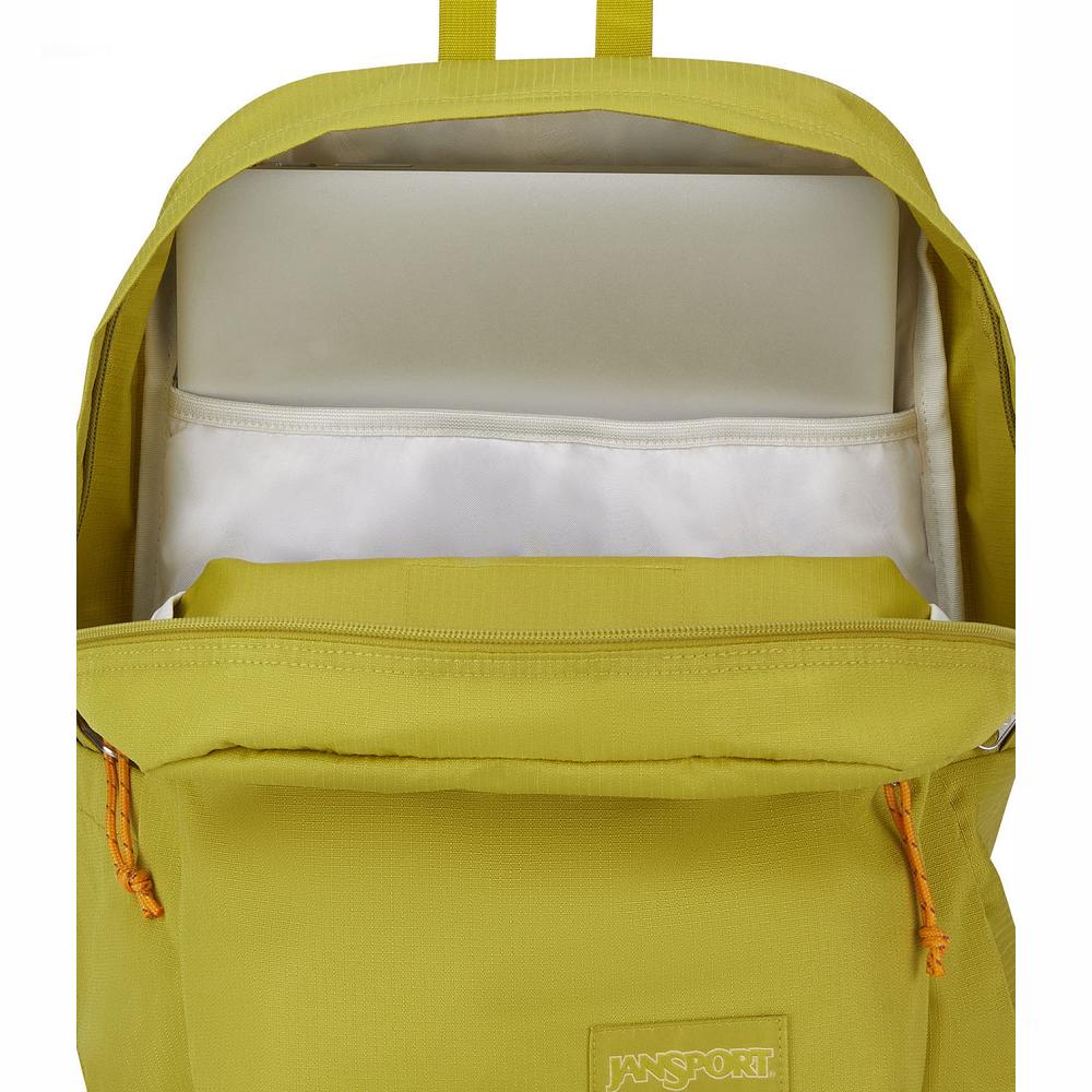 Yellow JanSport SUPERBREAK PLUS FX Laptop Backpacks | IL_JS10B