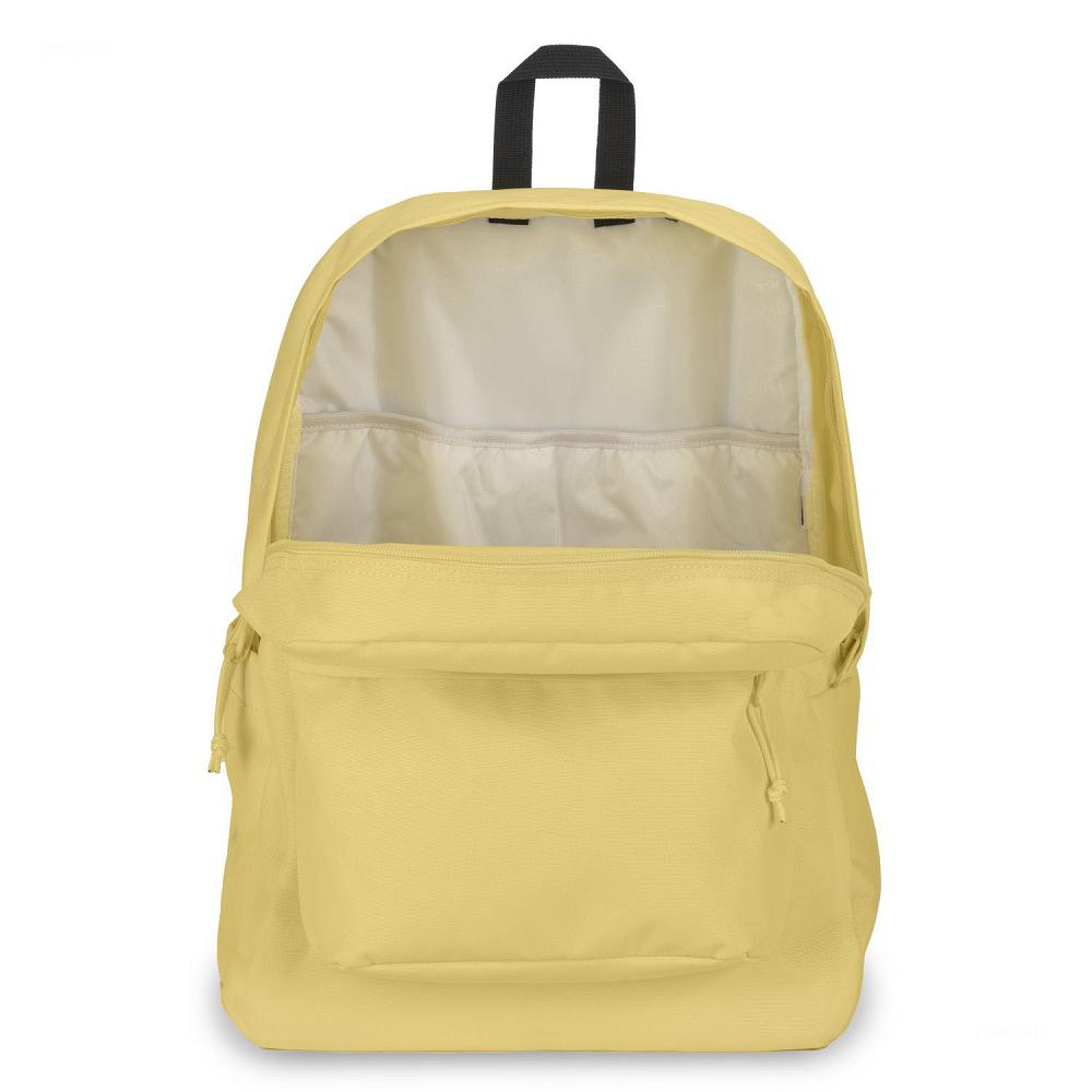 Yellow JanSport SuperBreak® Plus Laptop Backpacks | IL_JS028