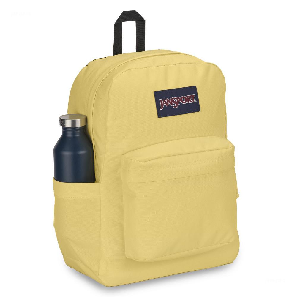 Yellow JanSport SuperBreak® Plus Laptop Backpacks | IL_JS028