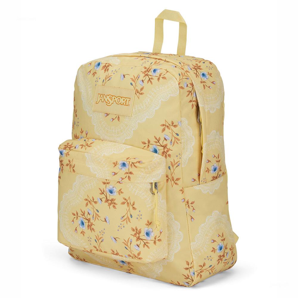 Yellow JanSport SuperBreak® Plus Laptop Backpacks | IL_JS219